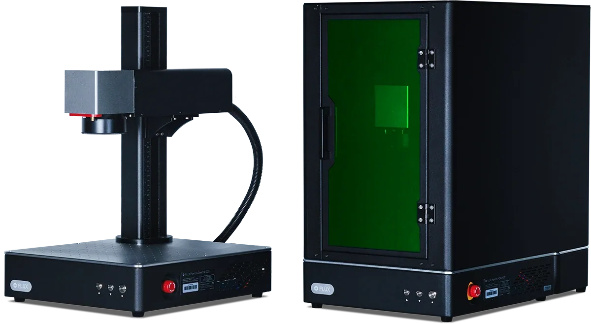Promark 桌上型光纖打標機與護殼版