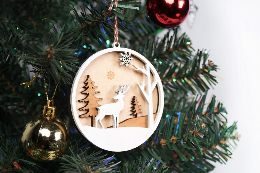 [FLUX] FLUX laser cutting and engraving Christmas decoration